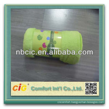Soft Fleece Solid Color Baby Soft thick Fleece Blanket In Stock